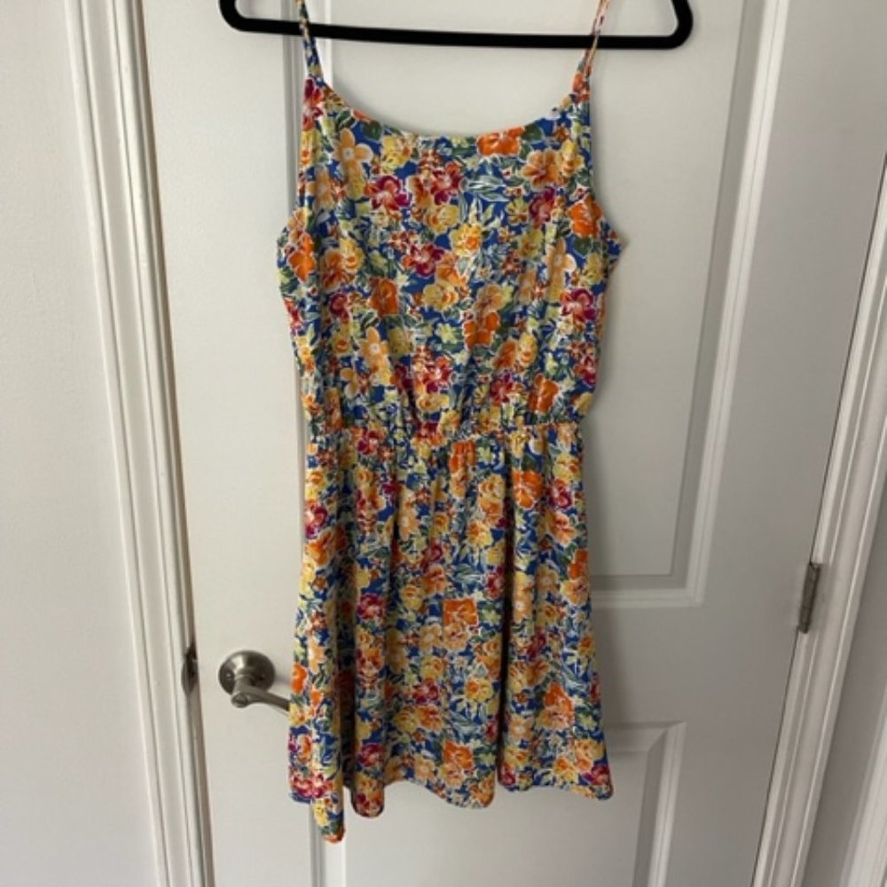 Staccato Floral Dress